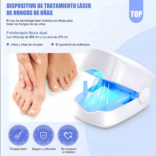 Dispositivo Láser para Tratamiento de Hongos en las Uñas