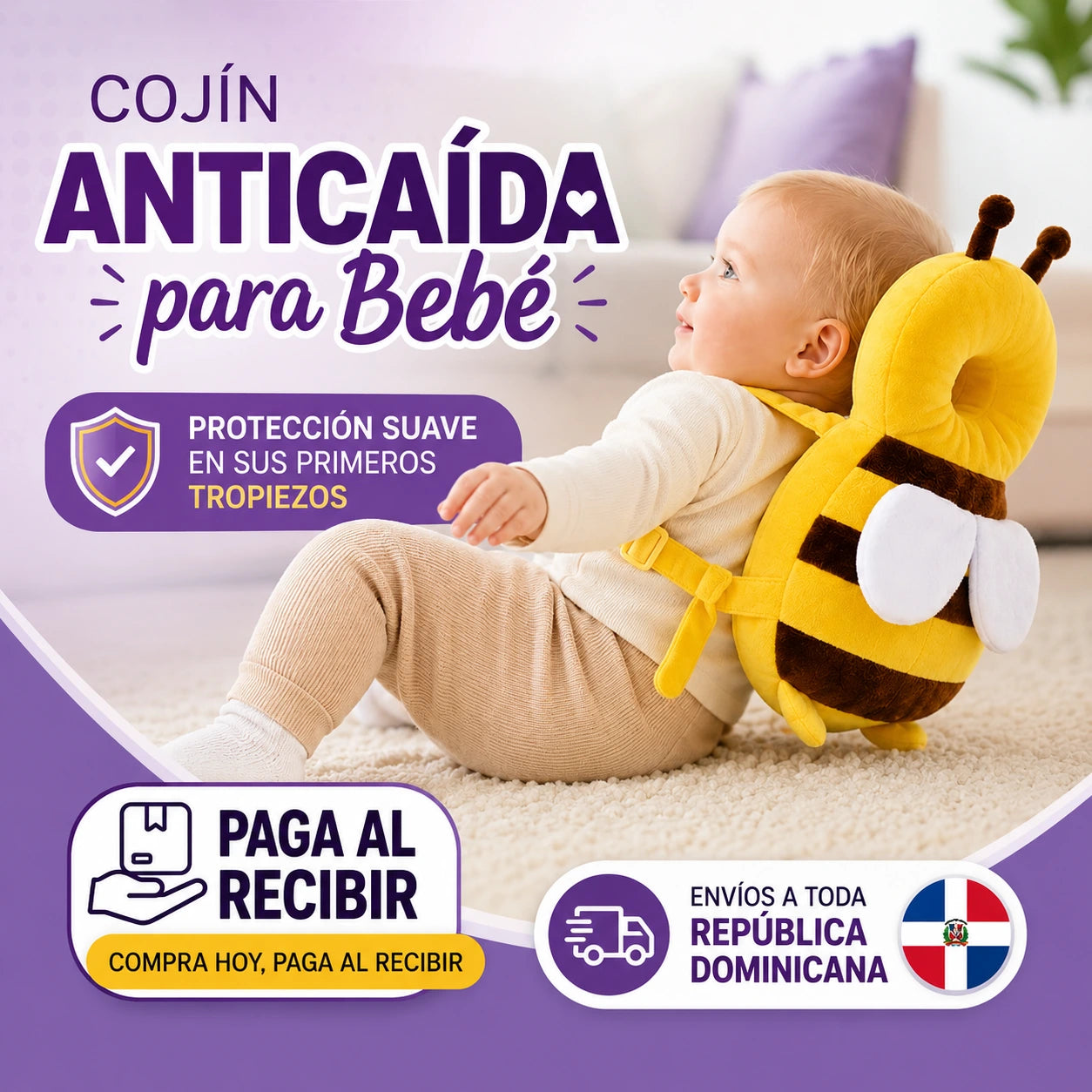 Cojín Anticaída Para Bebé
