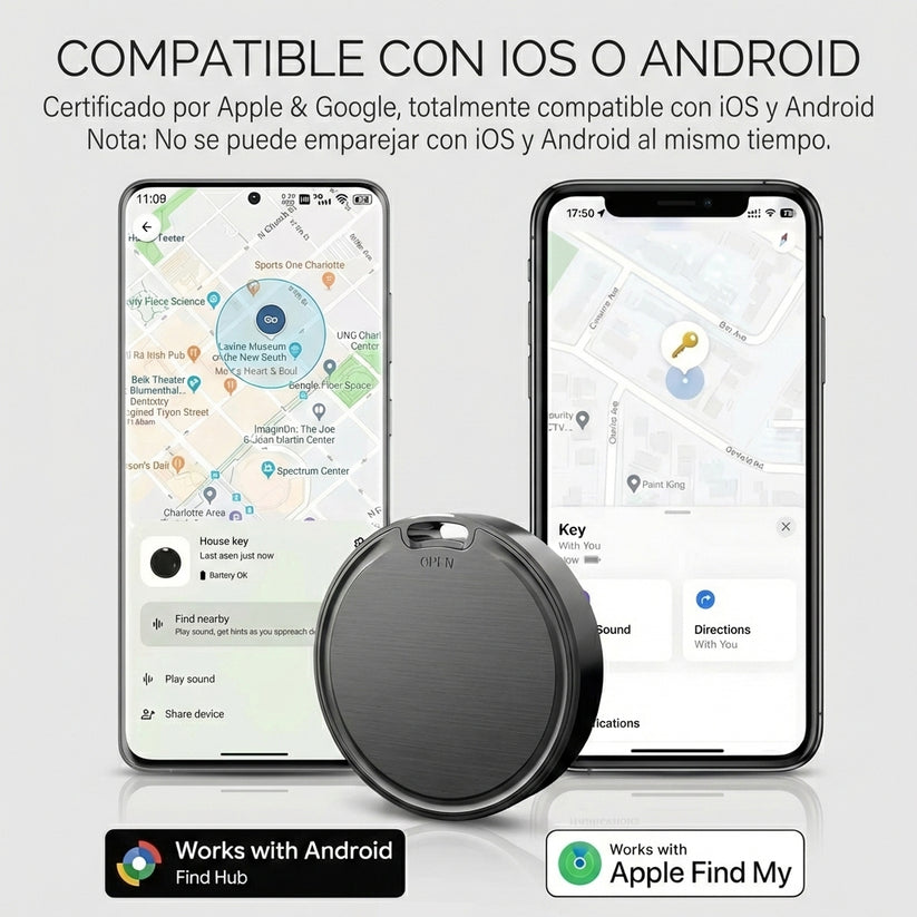 NovaTag™ | Rastreador GPS iOS & Android - Protección Total 24/7