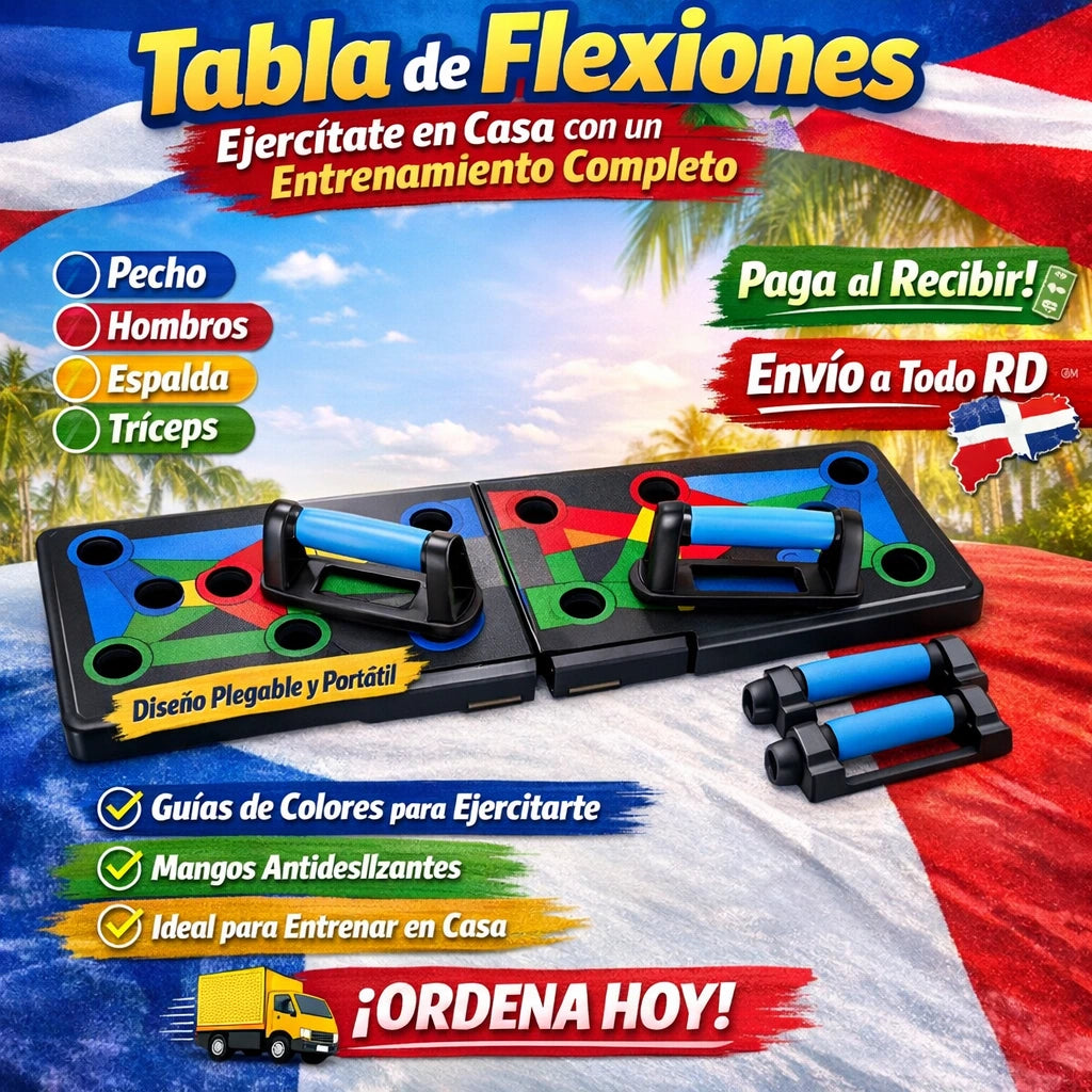 Tabla de Flexiones – Ejercítate en Casa con un Entrenamiento Completo