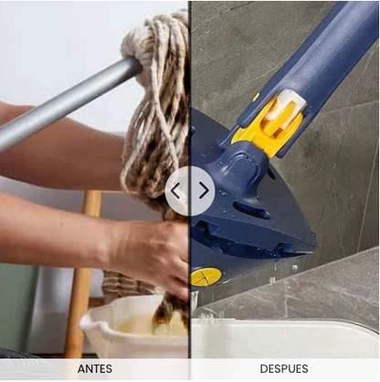 Trapeador Triangular Autoescurrible 360°