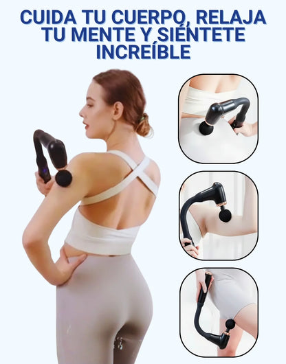 Masajeador de Espalda y Cuello de Brazo Largo