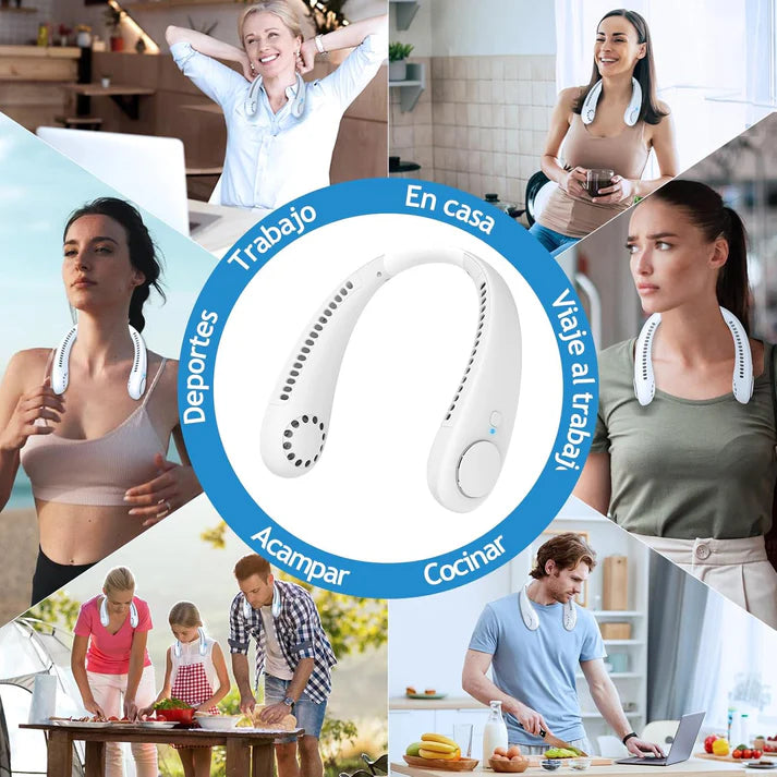 Mini Abanico de Cuello AirFresh™