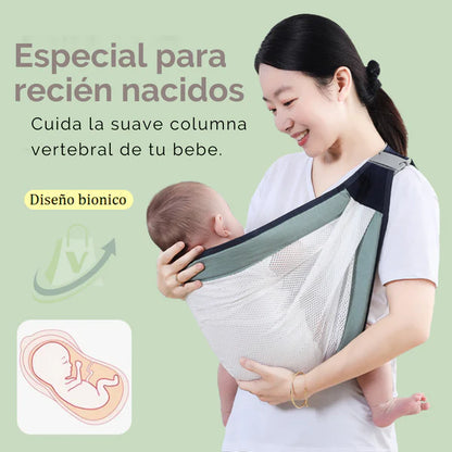 Cargador Portabebés Multifuncional Ergonómico