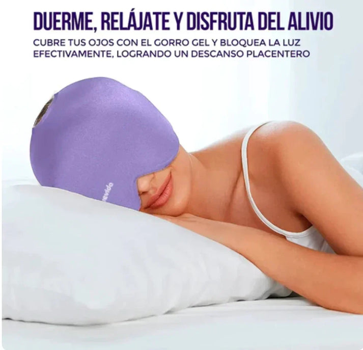 Gorro Terapéutico Para el Dolor de Cabeza y Migraña