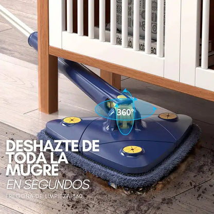 Trapeador Triangular Autoescurrible 360°