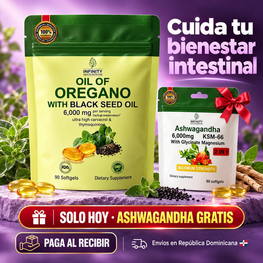 Aceite de Orégano - Limpia Parásitos y Mejora tu Sistema Inmune