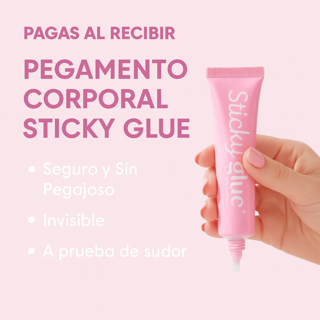 Sticky Glue - Pegamento Corporal Invisible Para Ropa