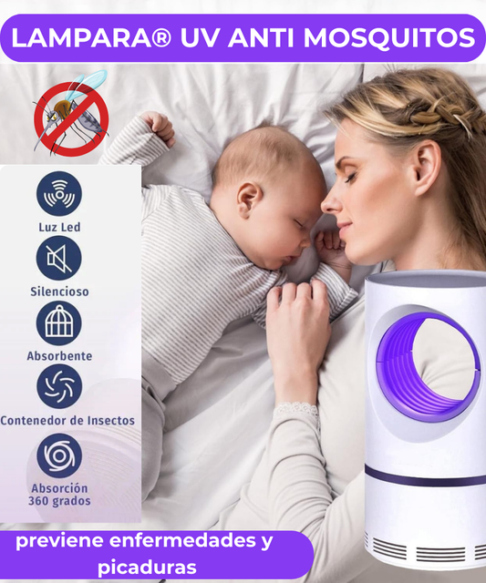 Lampara UV Anti Mosquito