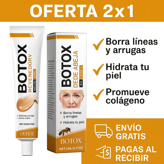 Crema Facial con Veneno de Abeja – Fórmula Hidratante y Reafirmante para una Piel Más Radiante