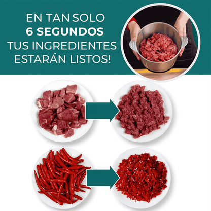 Triturador Eléctrico profesional para Carne, Vegetales y Más