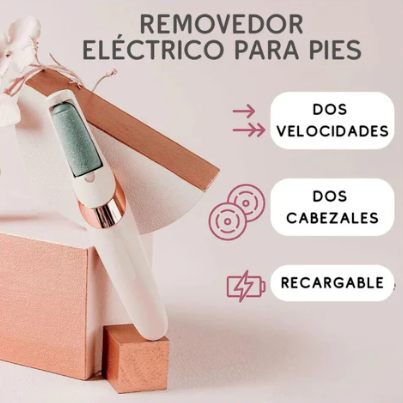 Removedor de Callos Profesional, Eléctrico y Portatil