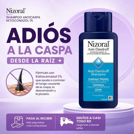 Shampoo Anticaspa con 1% de Ketoconazol