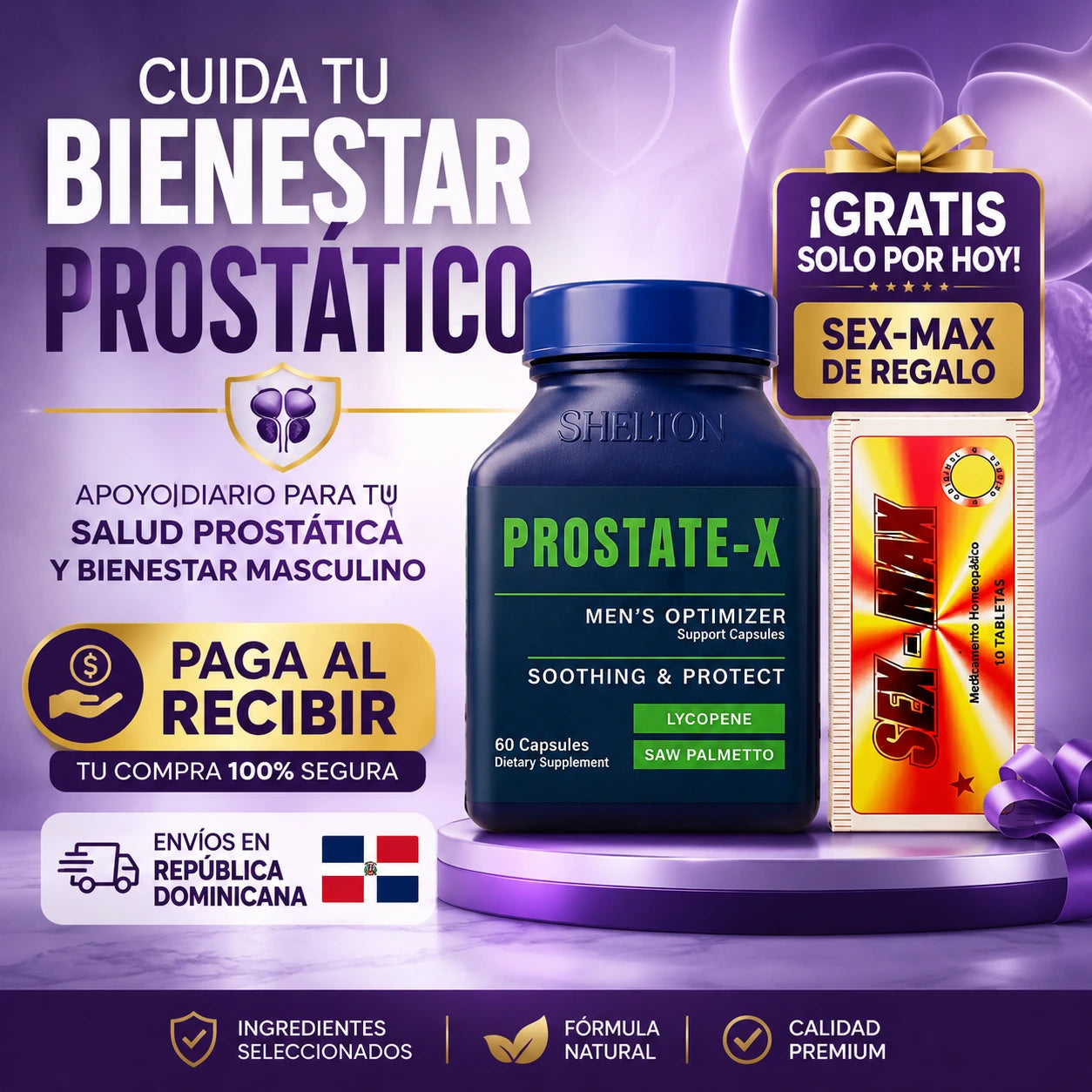 Suplemento Para la Salud de la Próstata